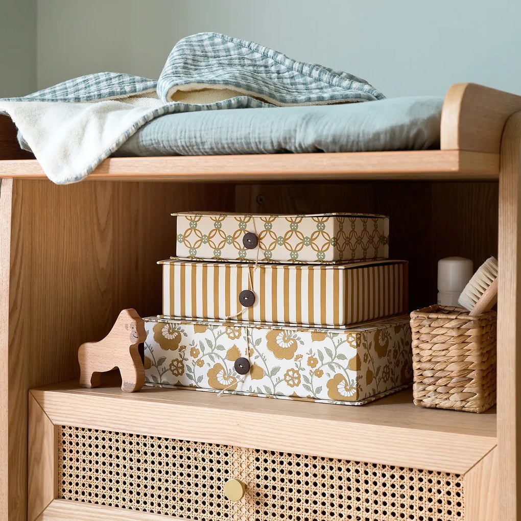 Set van 3 opbergdozen, Yassia