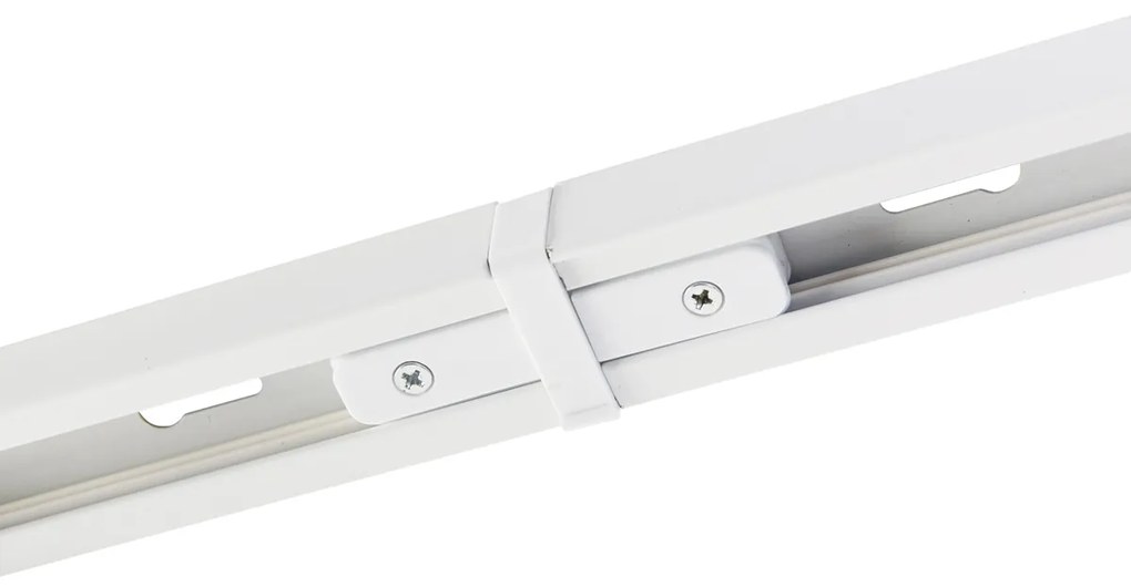 Modern railsysteem met 6 spots wit 1-fase 200cm - Iconic Jeana