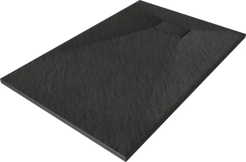 Mexen Hugo rechthoekige SMC douchebak 100 x 80 cm, zwart - 42708010