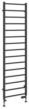 Eastbrook Tuscan Round handdoekradiator 50x180cm 688W antraciet