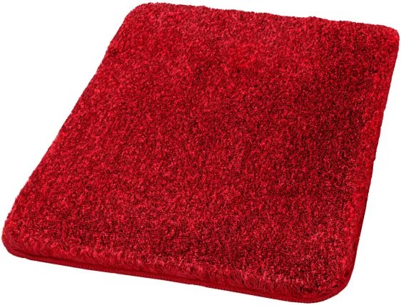 Relax badmat 60x100x3 cm, robijn rood