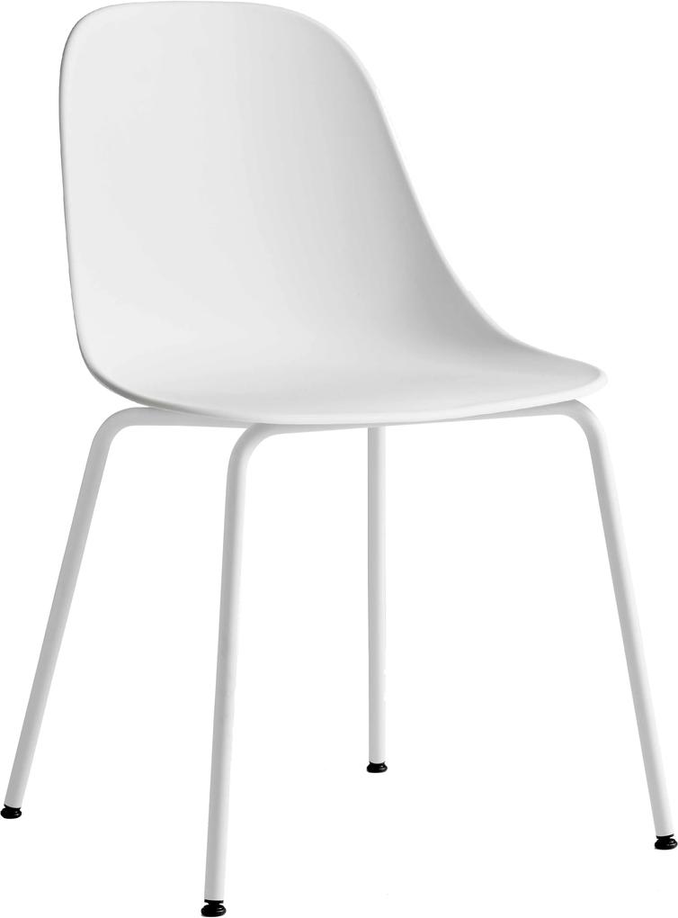 Menu Harbour Side Chair stoel wit staal lichtgrijs