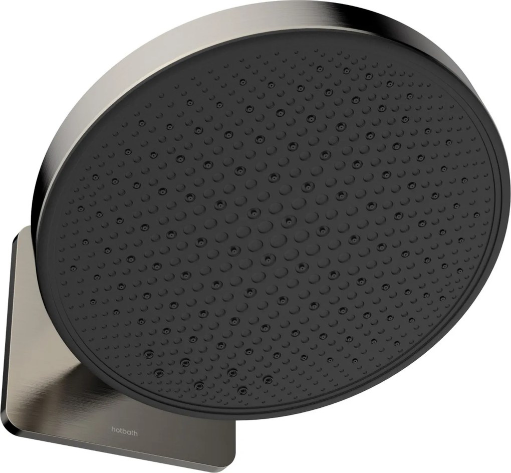 Hotbath Cobber M620 hoofddouche 30cm geborsteld nikkel