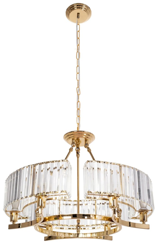Hanglamp met APP789-6C-kristallen