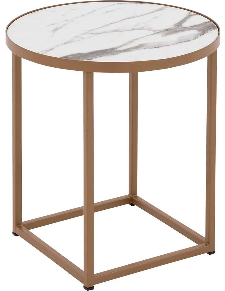 Goossens Salontafel Livia, Rond 41 cm, 42 cm hoog