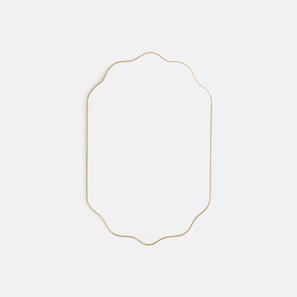 Spiegel in messing 35 x 55 cm, Uyova