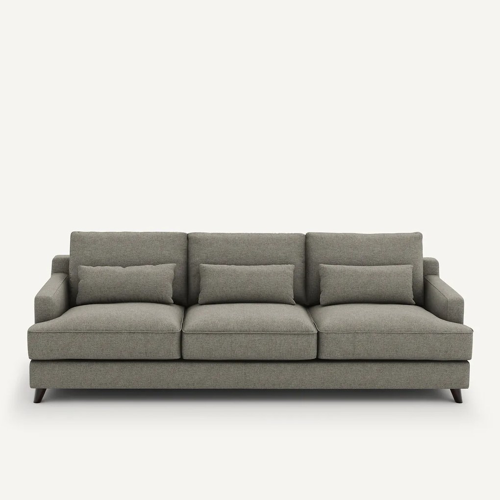 Sofa 3- of 4-zits, structuur viscose/linnen, Alwine