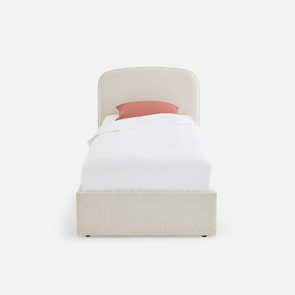 Opbergbed met opklapbare lattenbodem, badstof, CONTO