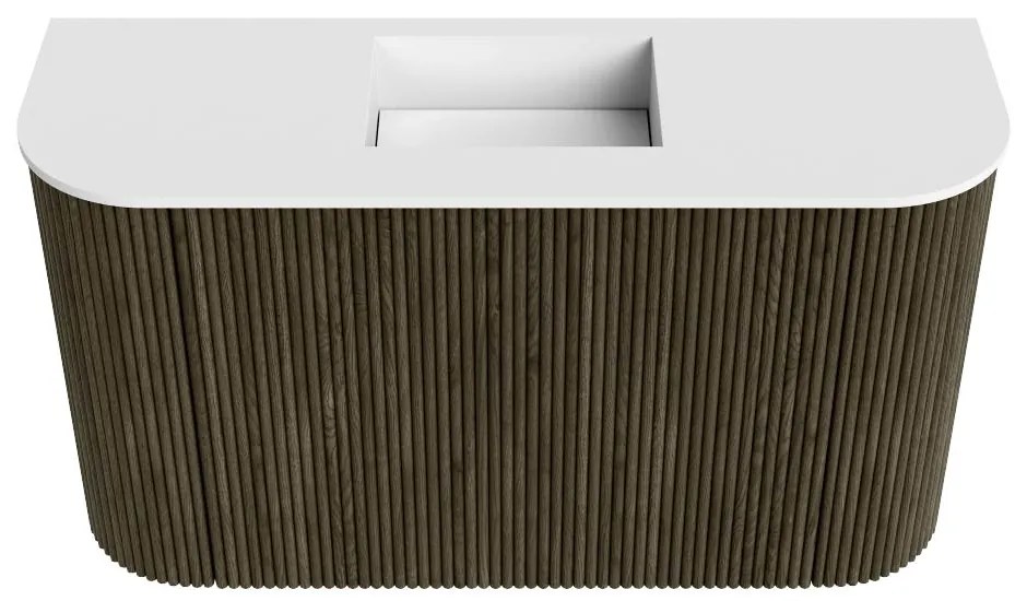 Mondiaz Joya 75cm toiletmeubel ronding links/rechts shadow met wastafel faye midden zonder kraangat talc