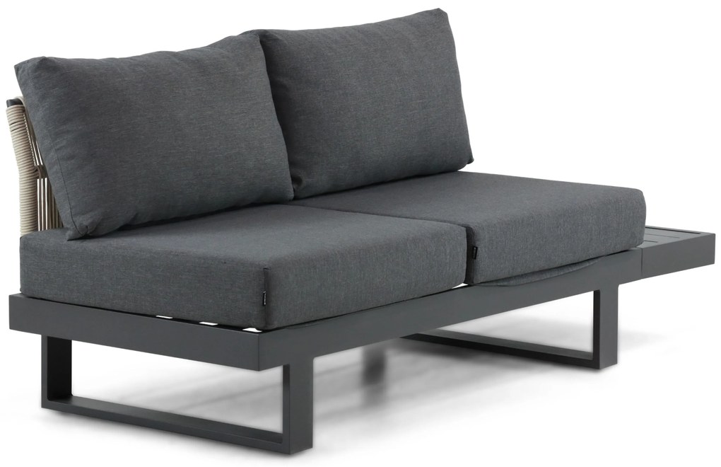 Hoek loungeset 5 personen Aluminium Grijs Lifestyle Garden Furniture Lorenzo