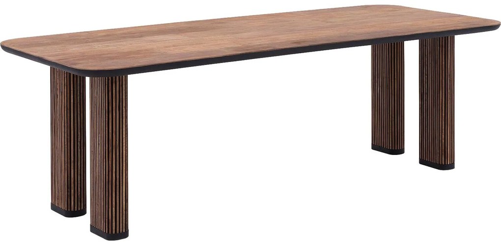 Goossens Eettafel Adel, 225 x 100 cm