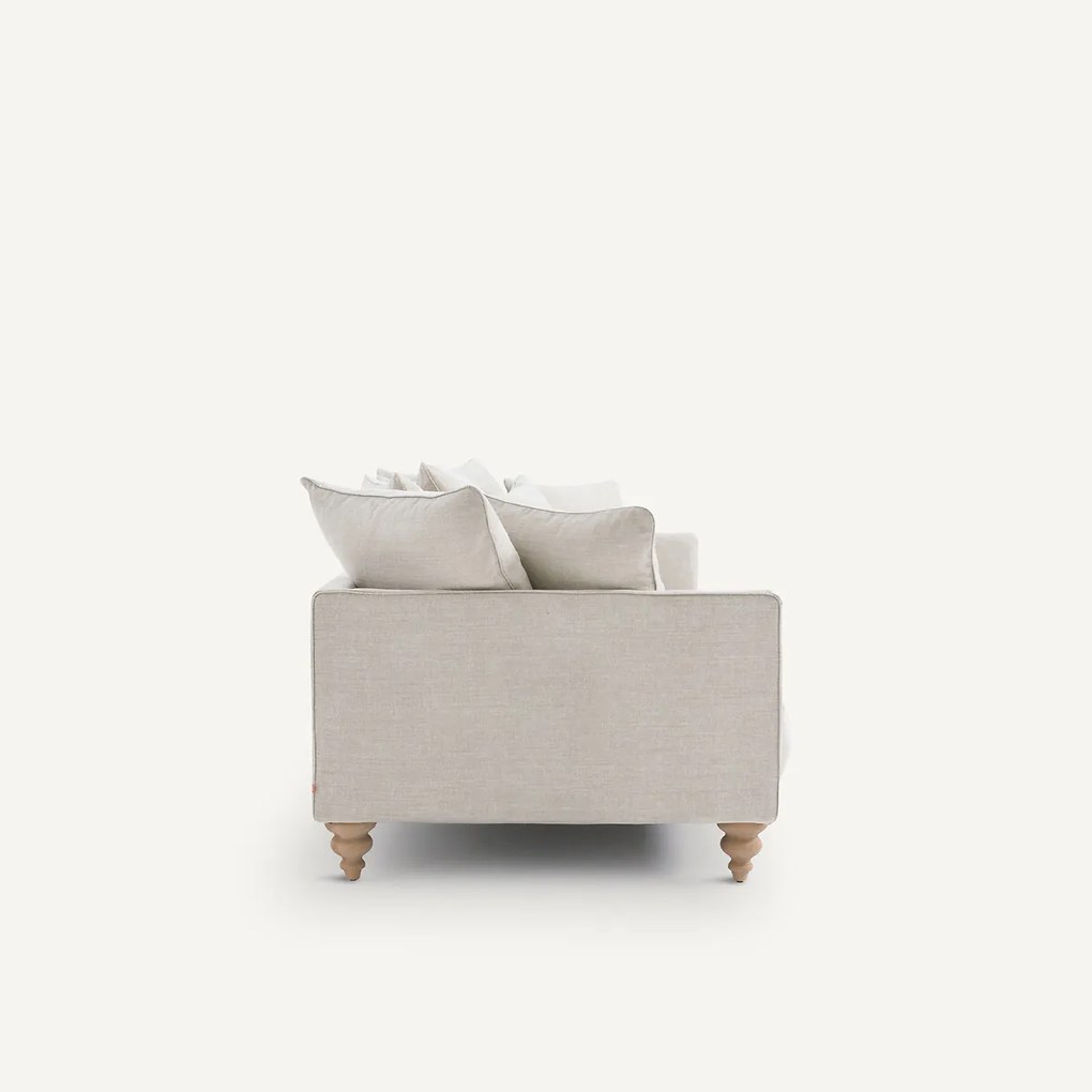 3-, 4- of 5-zits bank in katoen en linnen, Lazare