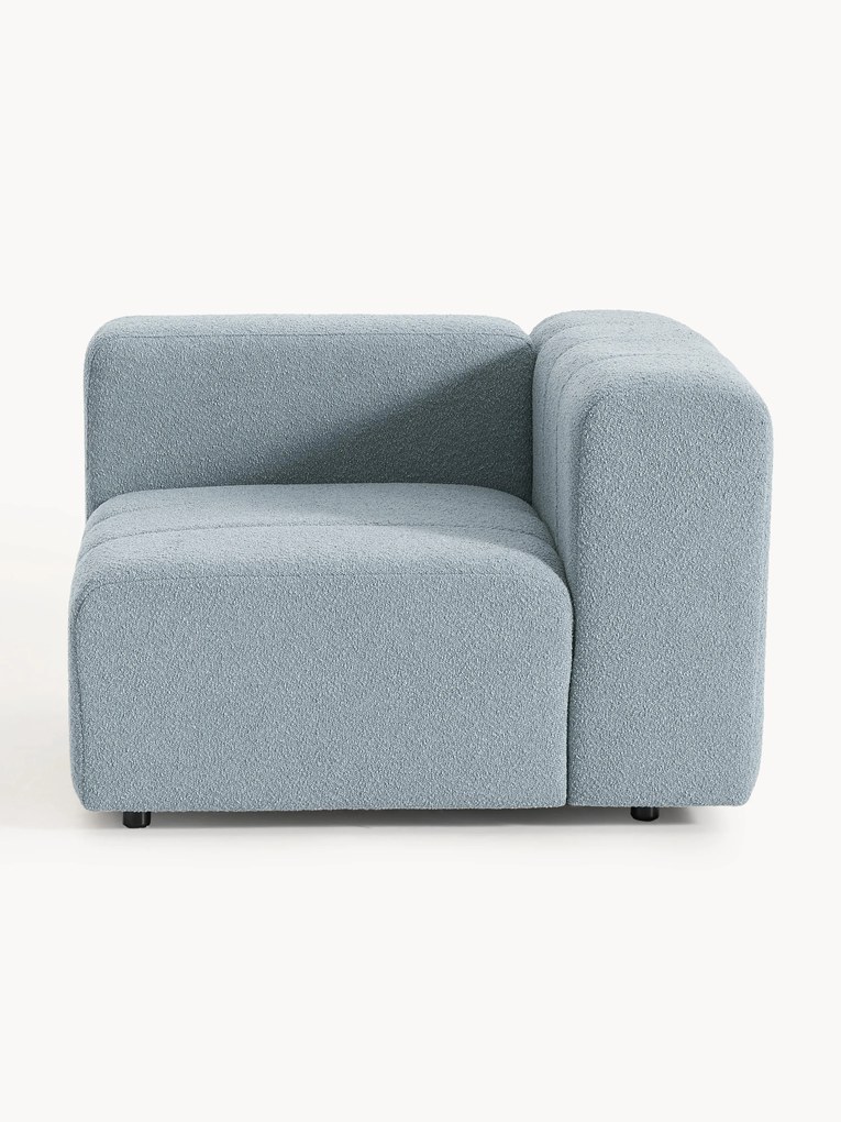 Bouclé hoekmodule Lena