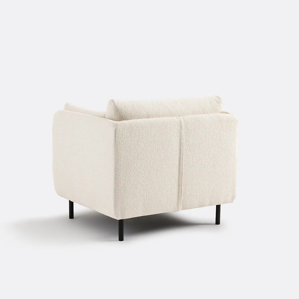 Fauteuil, fijne badstof, Victor