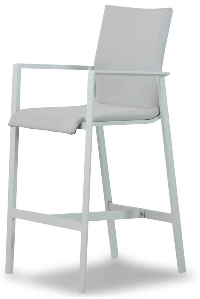 Barstoel Aluminium Wit Lifestyle Garden Furniture Rome wit