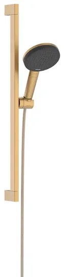 Hansgrohe Raindance alive 125 3 jet EcoSmart doucheset 65cm Brushed bronze (brons) 24600140