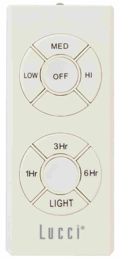 Beacon Airlie Hugger Plafondventilator 92cm White/Eik 512309