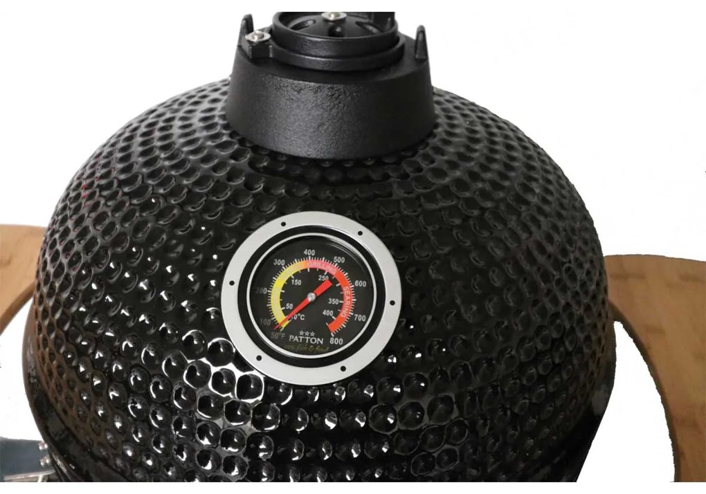 Patton Kamado 21 inch Premium Black incl bluetooth control