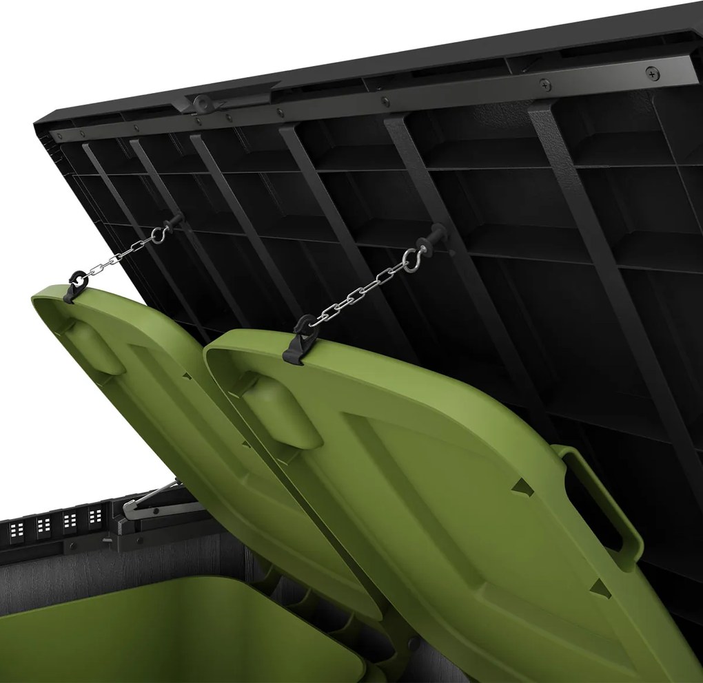 Keter Store it Out Darwin opbergbox 1150L - lichtbruin