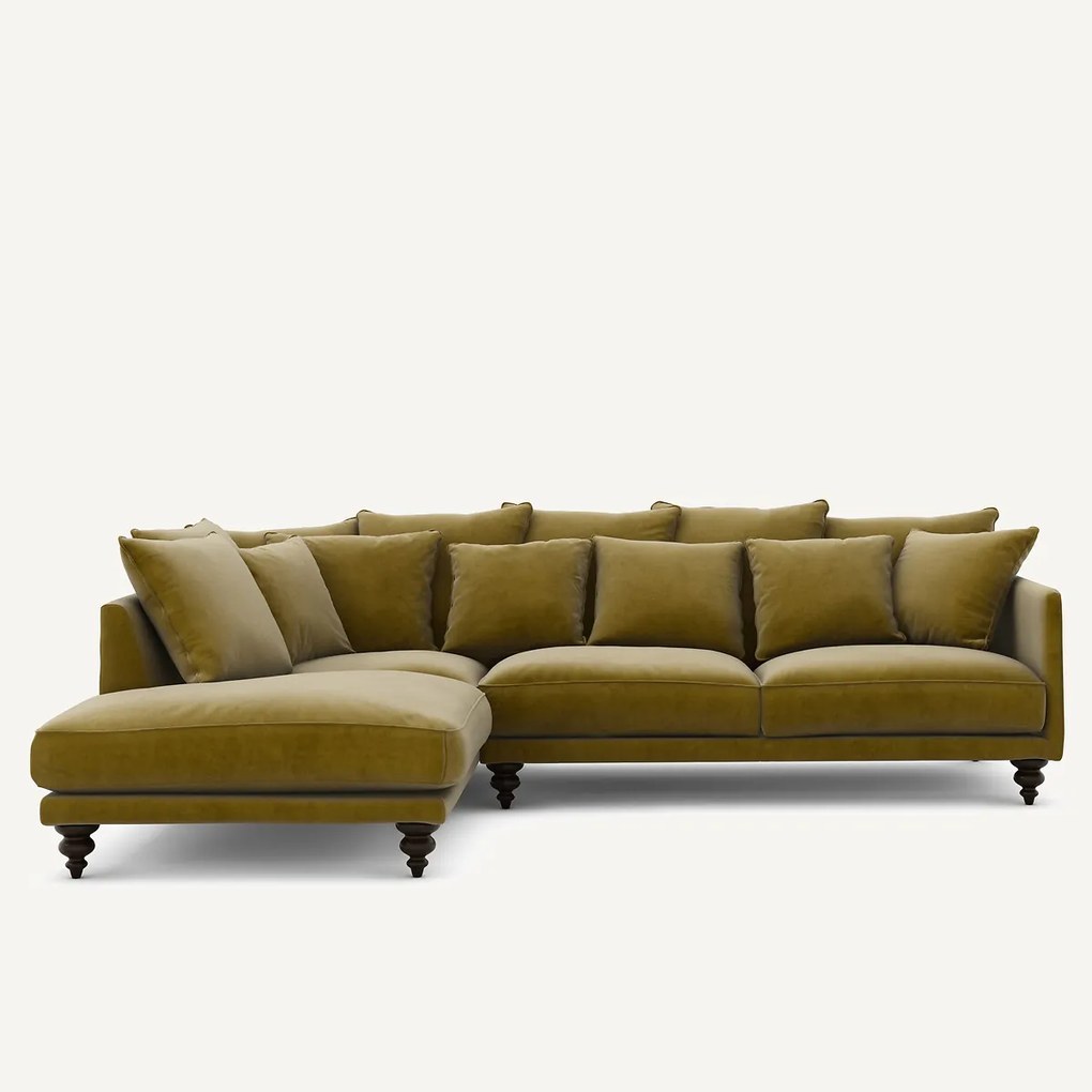 Hoekbank van fluweel, Lazare