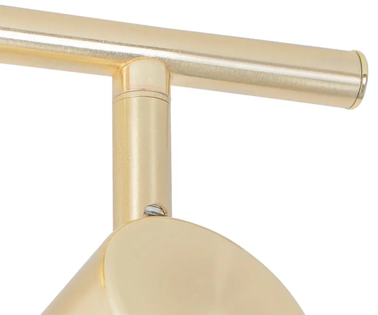 Moderne plafondlamp messing 2-lichts verstelbaar - Jeana