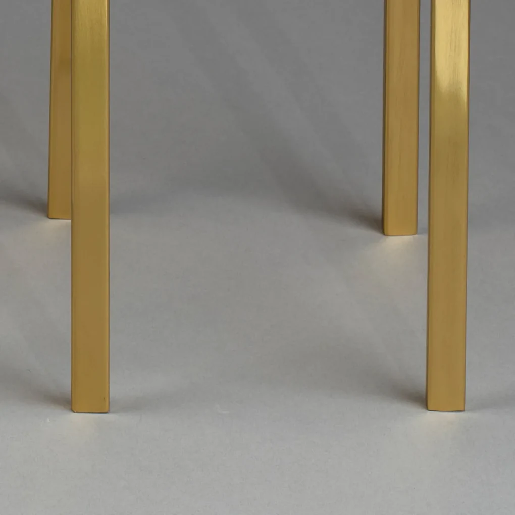 Dutchbone Bandhu Messing Bijzettafelset - 51 X 31cm.
