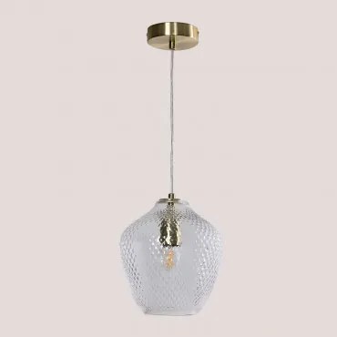 Taylor Hanglamp Van Ijzer En Glas Goud - Sklum