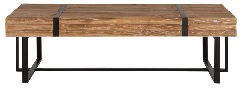 Must Living Bumper Salontafel Teak Houten Latjes - 120 X 60cm.
