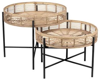 Lage tafels Beige Sema  BOLA x2
