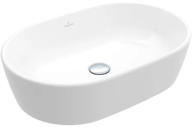 Villeroy & Boch Architectura waskom 60x40x15.5cm Ovaal zonder overloopgat Wit Alpin glans Ceramic 5A266101