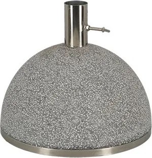 Esschert Design parasolvoet granito lichtgrijs M - LxBxH: 35,5x35,5x30,4cm