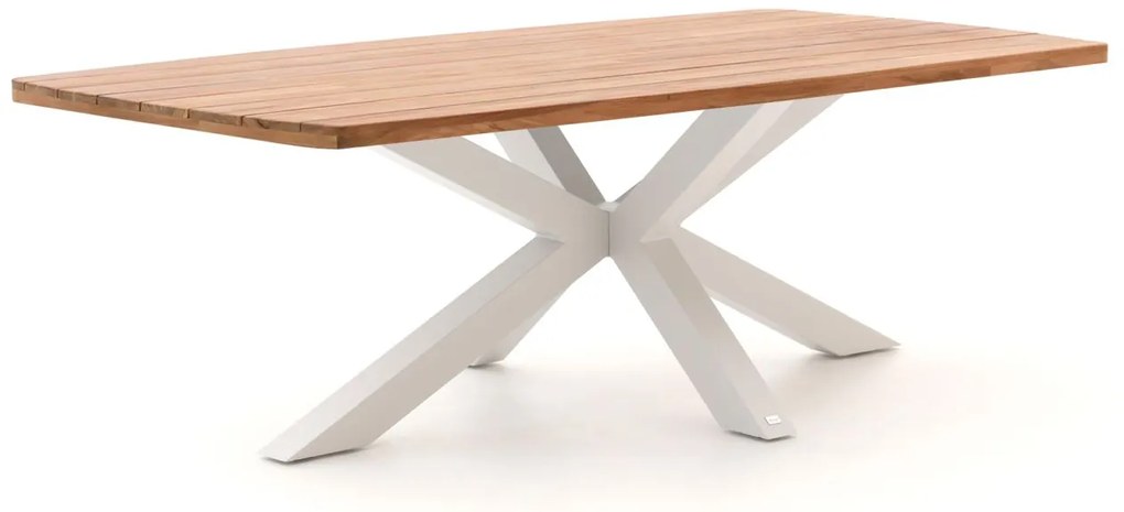 Tuin eettafel Bellagio  | Deens ovaal  | Tuintafel Teakhout | 240x120cm | 6 personen | Kees Smit Tuinmeubelen