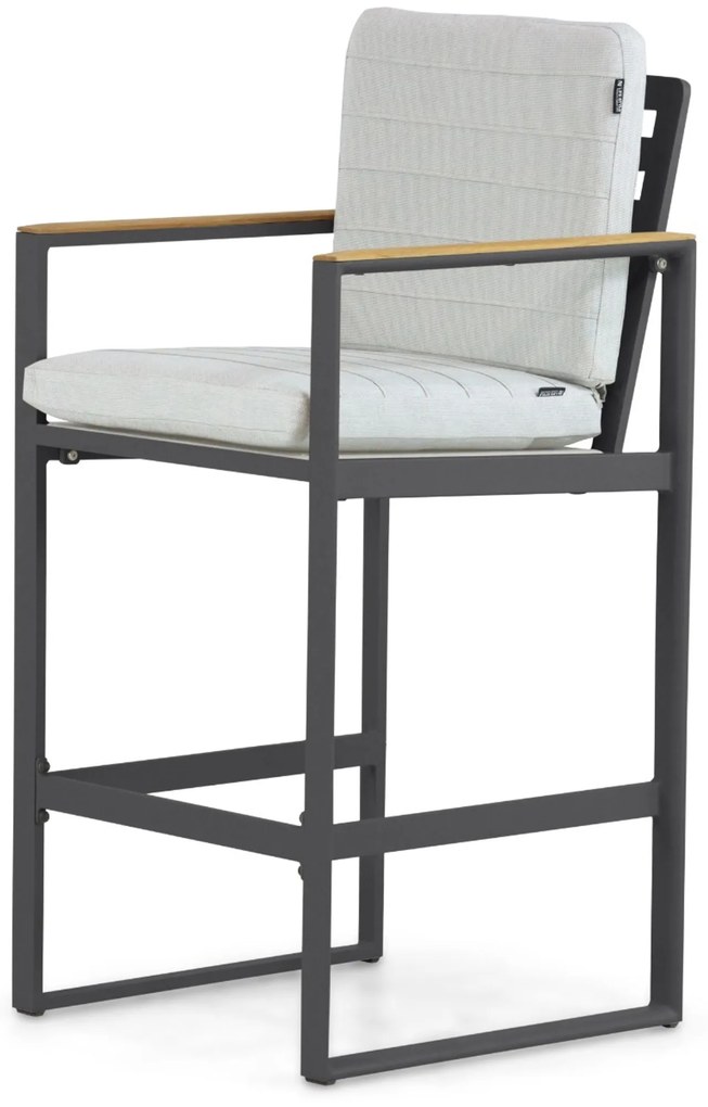 Barstoel Aluminium Grijs-antraciet Lifestyle Garden Furniture Faro