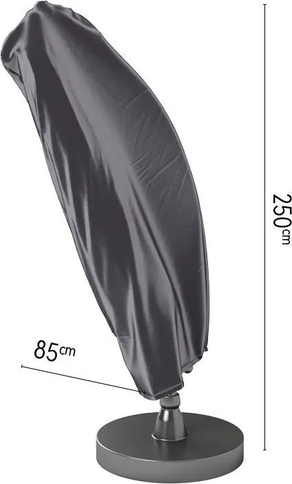 Platinum Aerocover zweefparasolhoes - Ademende hoes voor parasols met gebogen mast tot diameter 3,75m of 3,2 x 3,2m