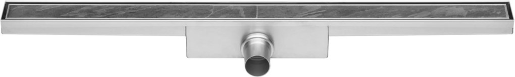 Easy Drain Compact 50 tegel douchegoot 70 x 6 cm enkel RVS