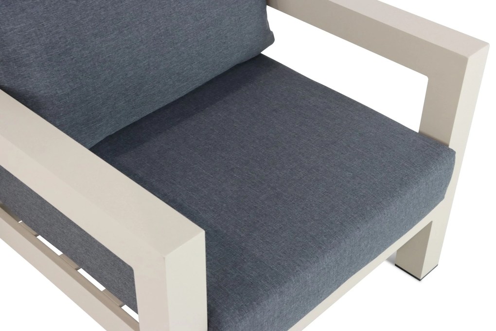Tuinstoel Aluminium Taupe-naturel-bruin Lifestyle Garden Furniture Luca