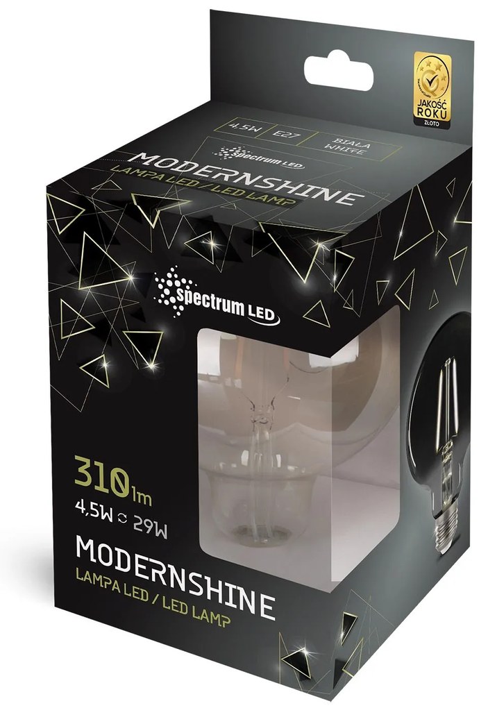 Neutrale LED-lamp E27 230V 4,5W decoratieve spiegel