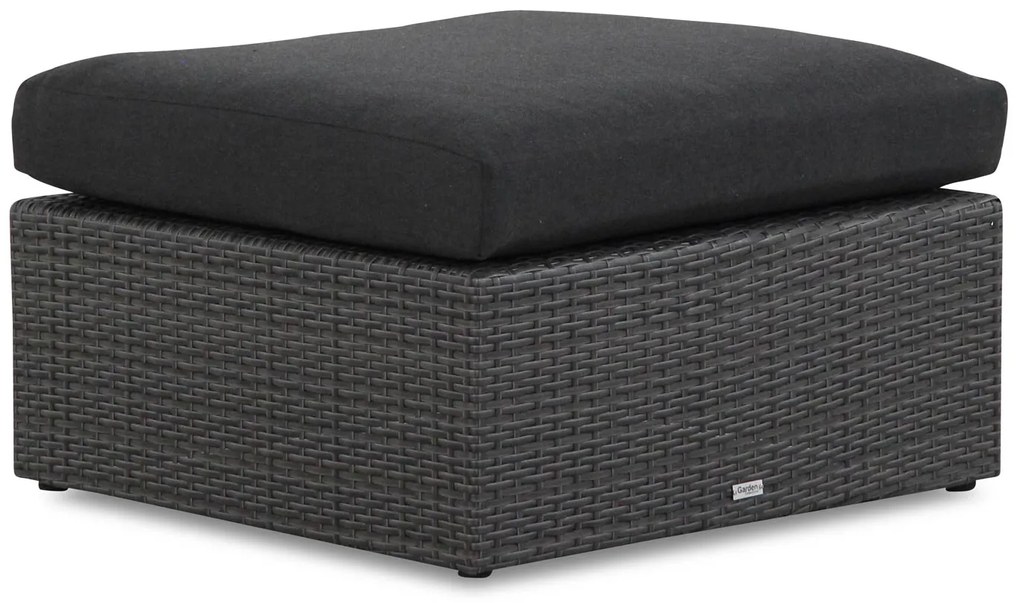 Loungeset 4 personen Wicker Grijs  Garden Collections Houston