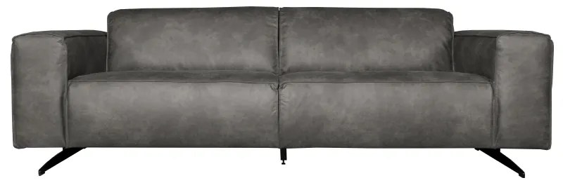 3 zitsbank - Lambada - leer Hunter grijs 104