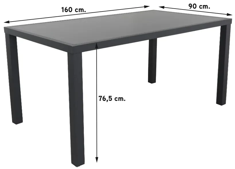 Hartman Sophie Element/Alma 160 cm. tuinset – 7-delig
