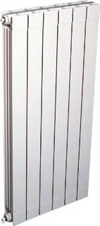 Oscar radiator (decor) aluminium wit (hxlxd) 1646x424x93mm