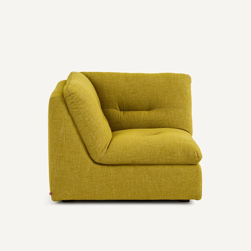 Modulaire 90° hoek in gemêleerde stof, GIULIANO