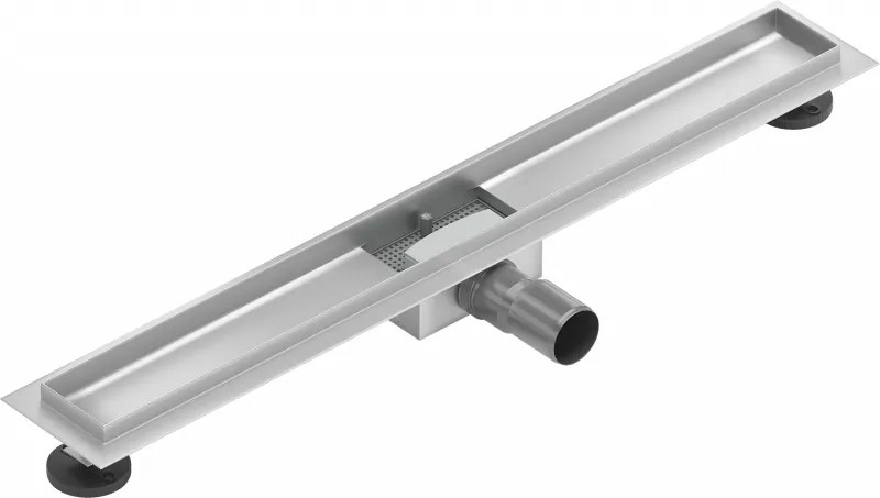 Mexen Flat lichaam voor lineaire afvoer 80 cm, inox - 1015080