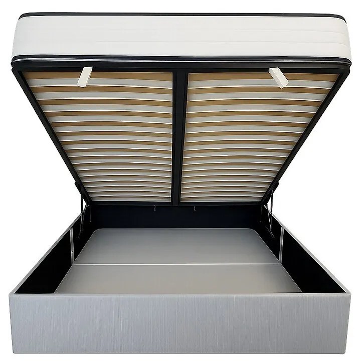 Kofferbed met opklapbare lattenbodem, Leona