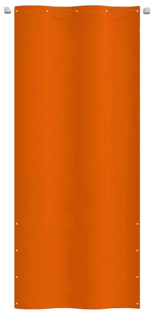 vidaXL Balkonscherm 100x240 cm oxford stof oranje