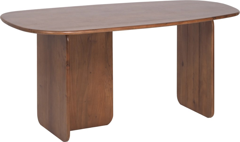 Organisch Gevormde Eettafel 200cm - 200 X 100cm.