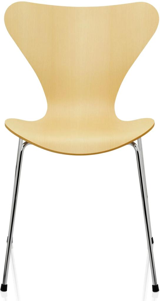 Fritz Hansen Vlinderstoel Series 7 stoel naturel beukenfineer