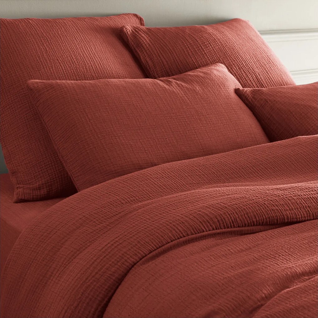 Dekbedovertrek in biologisch tetra, Yafa