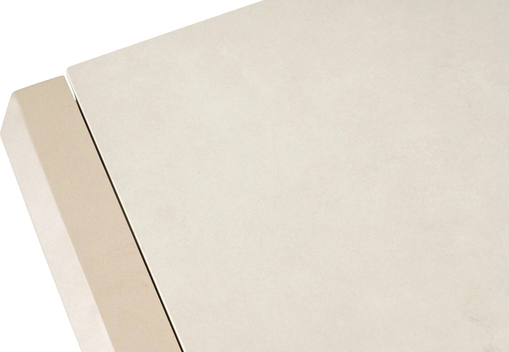 Dining Tuintafel  uitschuifbaar 200/300x97 cm Zand/Beige Presto Tivario