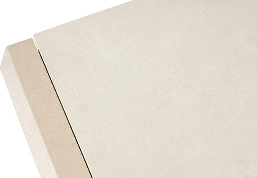 Tuinset 8 personen 200 cm Aluminium Taupe Presto Brentino/Tivario